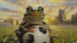 soccer frog