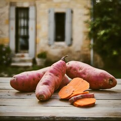 Wall Mural - sweet potato