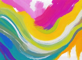 Poster - Ultra HD 4K watercolor presentation backgrounds and textures with colorful abstract art.