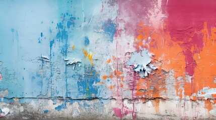 Canvas Print - pastel texture colorful background