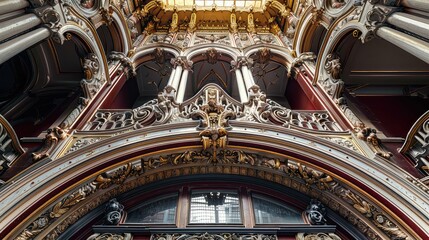 Poster - opulent victorian flourishes