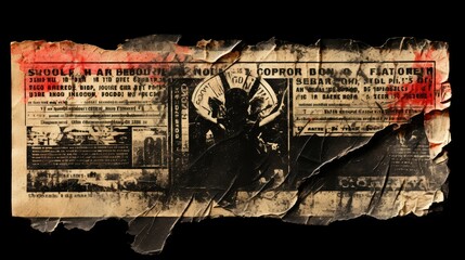 Poster - dark grungy black background