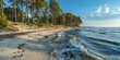 Landscape of the Baltic coast