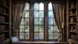 © vectorwin - architecture victorian window