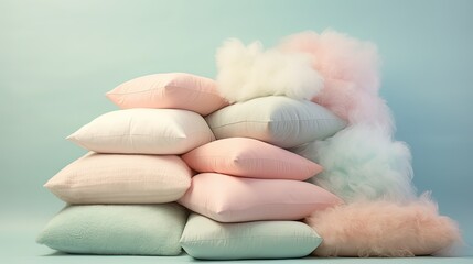 Canvas Print - dreamy soft colorful background