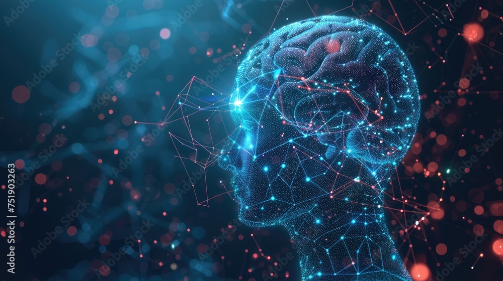 Deep Learning Human Machine Simulated human head and brain deep learning Machine Learning and ...