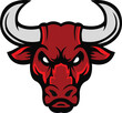 © Rosen Graphic - Bull logo design, Bull mascot logo, bull head illustration vector drawing, Brave cow head mascot Logo design. Vector Template Illustration Design. Mascot Brave bull Logo design any graphic work art