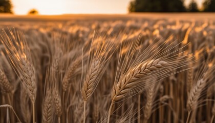 Wall Mural -  Harvest's bounty, golden and serene