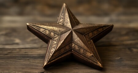 Sticker -  Elegant Star Decoration