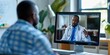 patient video call with doctor 