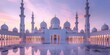 A stunning panorama of the Grand Mosque.