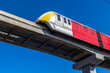 © VERSUSstudio - Bangkok, Thailand. February 25, 2024 : Sky train in Bangkok