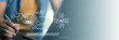 © Smile Studio AP - Chatbot Chat with AI, Artificial Intelligence. Man using technology smart robot AI