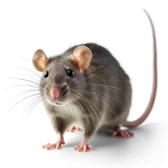 Wall Mural - Rat on transparency background PNG