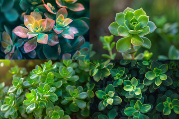 Canvas Print - clover in the garden