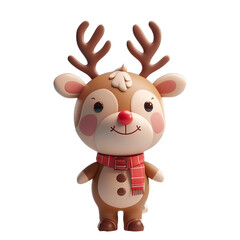 Sticker - rudolph red nose