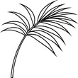 Palmzweig - Hosianna - Ausmalbild für Kinder zu Ostern oder Palmsonntag