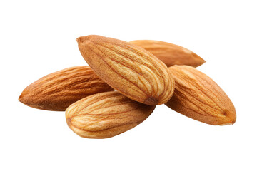 Healthy Snacking Almonds Isolated On Transparent Background