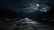 Image of dark asphalt road.