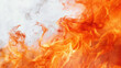 © Vladislav - fire on white background