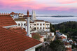 Gorgeous sunrise over Sintra in winter