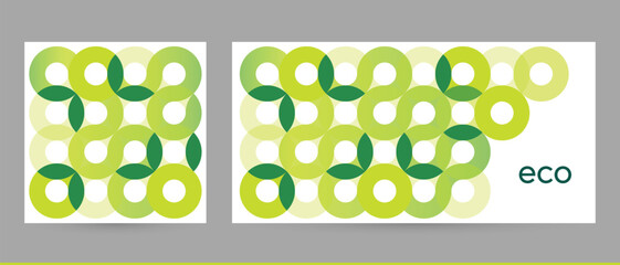 green eco business sustainable environmentally friendly background, organic natural template, banner with copy space suitable for banner brochure card poster flyer coupon. nature protection concept