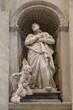 Sculpture of the St. Philip Neri, founder congregation of Oratorians in the interior of St. Peter's Cathedral in the Vatican