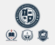 Academy education logo design template
