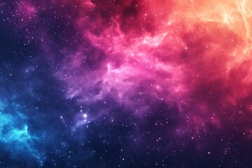 Wall Mural - colorful galaxy