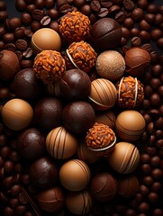 Poster - chocolate and nuts