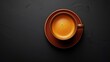 © AllFOOD - cup of coffee top view