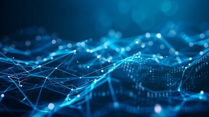 Minimalistic technology background, big data connectivity and software development concept 