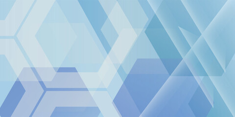 Abstract medical blue hexagon vector background design. Innovation medicine, health, technology and science concept with space for your text.