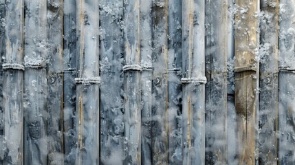  Background Texture Pattern in the Style of Arctic Frost Bamboo - Bamboo textures with a frosty finish, evoking arctic ice landscapes created with Generative AI Technology
