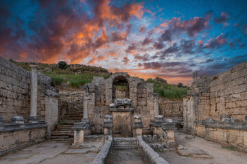 Wall Mural - Perge Ancient City in Antalya Province