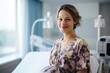 © Tetiana - Beautiful pregnant woman enjoying her pregnancy anticipating child born Generative AI image