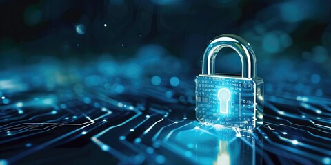 Signifies security policies, compliance measures, and governance