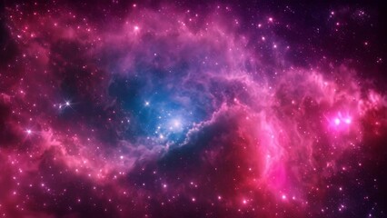 Wall Mural - Starry night cosmos Colorful nebula cloud in space galaxy	
