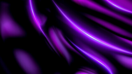 Sticker - abstract purple background loop