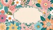 © CreativeVirginia - background with floral pattern