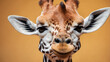 close up giraffe