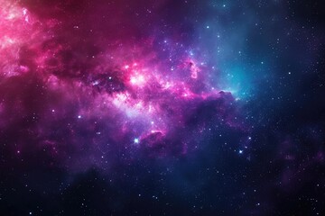 Wall Mural - galactic wonderland mesmerizes with vibrant astral beauty