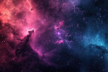 Wall Mural - vibrant cosmic tapestry weaves tales of astral enchantment