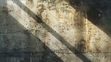 Fototapeta Desenie - Old concrete wall with shadow. Abstract grunge background for design