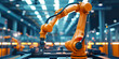Industrial machine and factory robot arm Smart