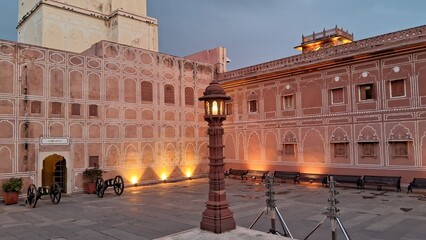 Wall Mural - City Palace, Jaipur, Rajasthan, India