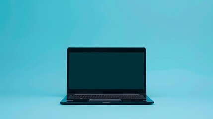 Wall Mural - Modern personal computer with blank white screen, keyboard, mobile phone and office accessories on desk at workplace of graphic designer, blogger. Electronic devices, technology and creativity