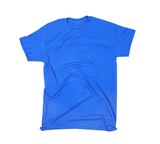 Fototapeta Desenie - Blue T-shirt blank white background