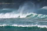 Fototapeta Desenie - Stormy Waves Breaking