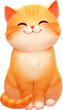 © Thi Le - Cute kitten, cartoon style, isolated on transparent background. PNG